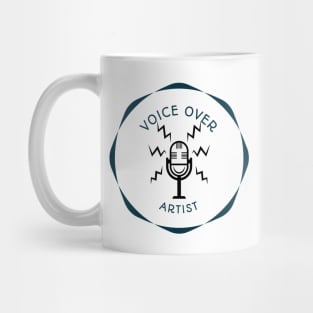 voice over artist on the soundwaves Mug